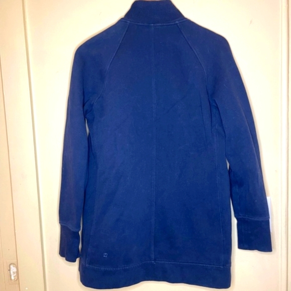 Navy Zip-Up Jacket - Picture 2 of 5